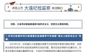 P图代替工作？大连一城管专干利用修图软件遮掩建筑垃圾应对上级，被党内警告处分